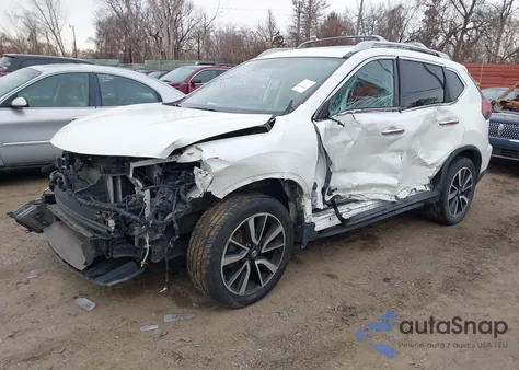 2019 Nissan Rogue Sl z USA, uszkodzony, nr VIN 5N1AT2MV4KC833164